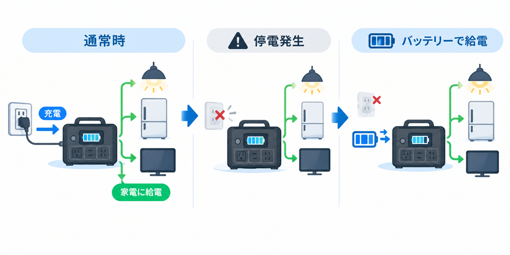 EPS/UPS機能